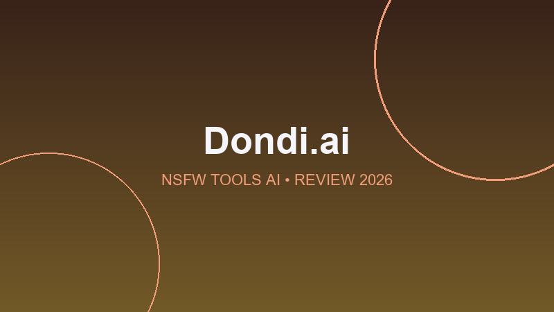 Dondi.ai – Customizable AI Companion for Chat and Roleplay