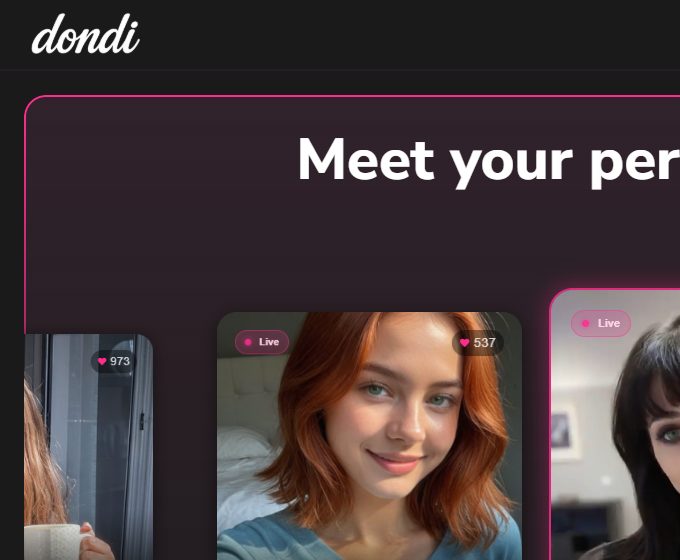 Dondi.ai landing page — August 2026