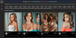 aiAllure.com – AI-Powered Virtual Companions and NSFW Content Generation image