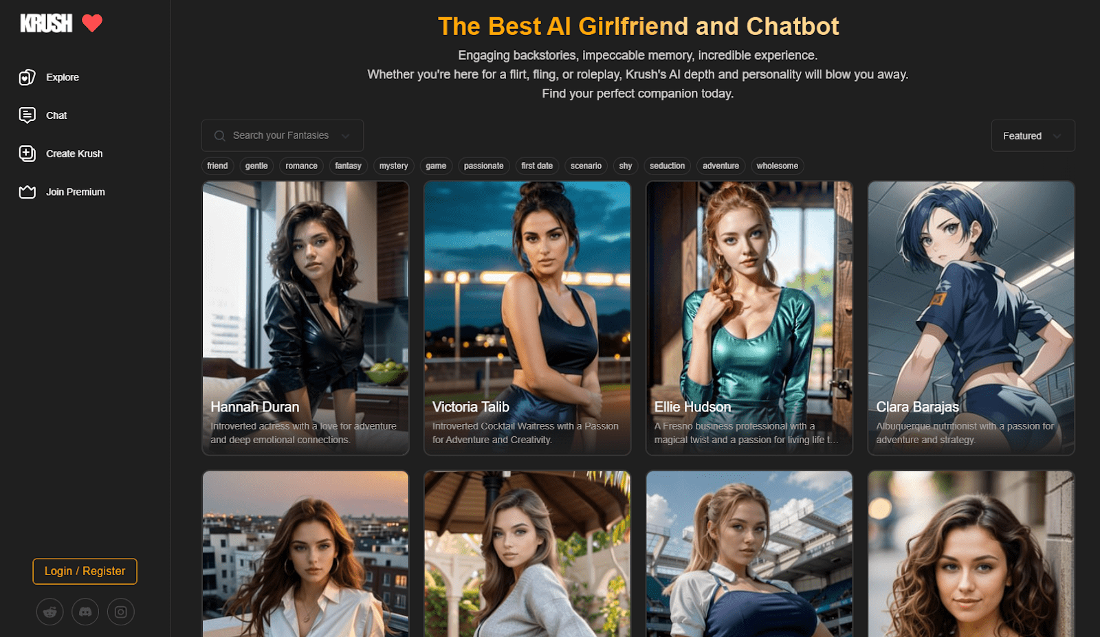 crush.to – AI-Powered Companionship & Immersive Conversations