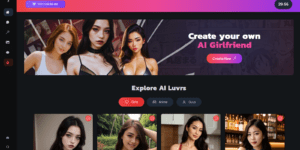 LUVR.AI – AI-Powered Virtual Companionship & Roleplay image