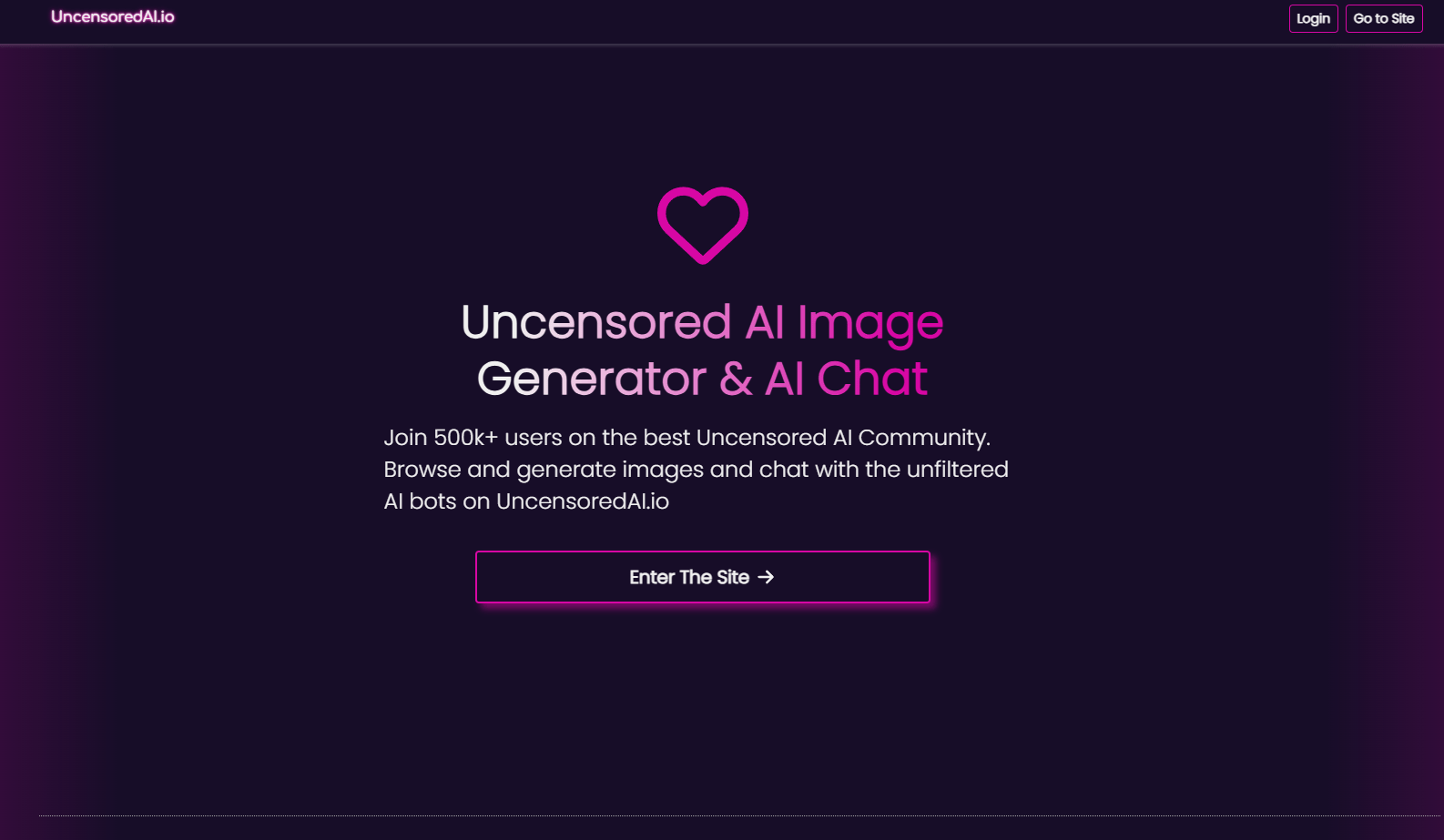 UncensoredAI.io – Free & Unfiltered AI Image Generator & Chat