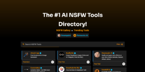 AINSFWTools.com – The Leading NSFW AI Tools Directory image