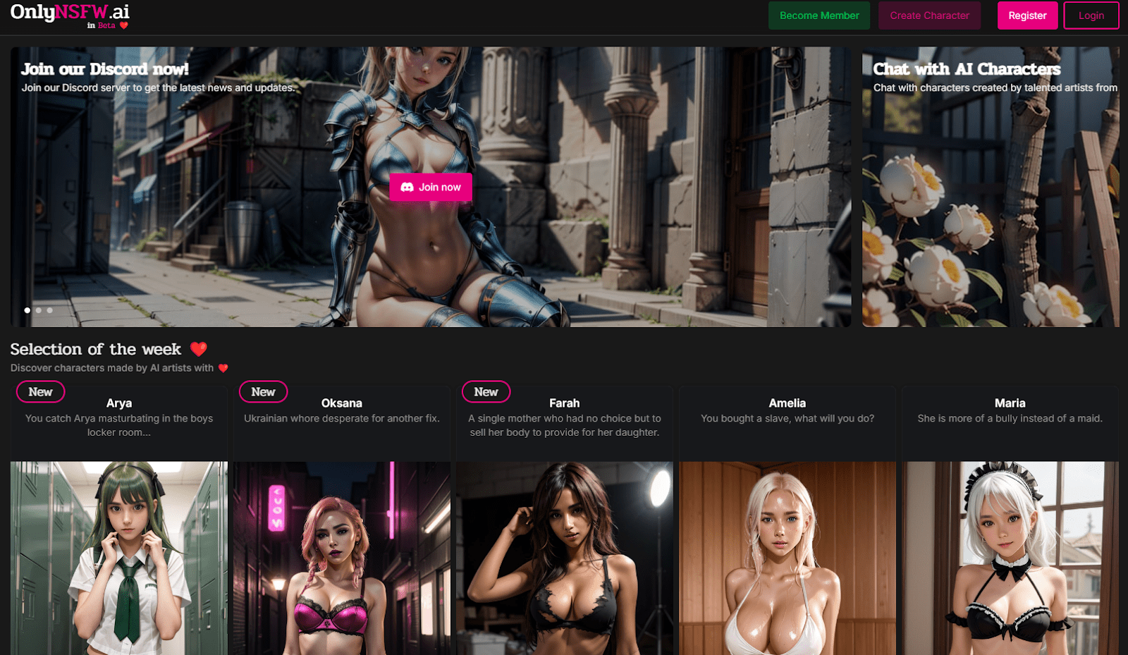 OnlyNSFW.ai – AI-Generated NSFW Characters and Art