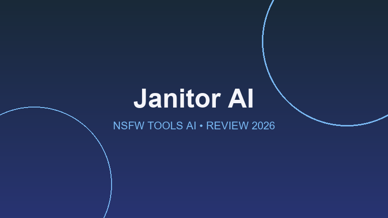 Janitor AI – Community Roleplay Chat with Unfiltered Characters