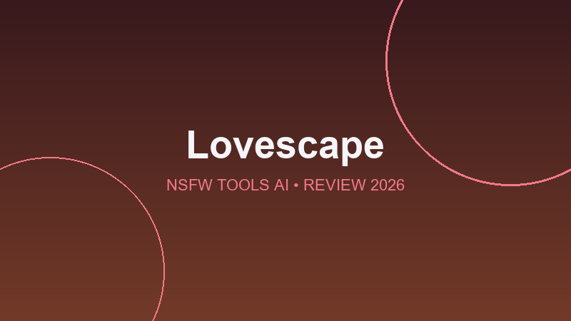 Lovescape – AI Companion Builder with Unfiltered Image Generation