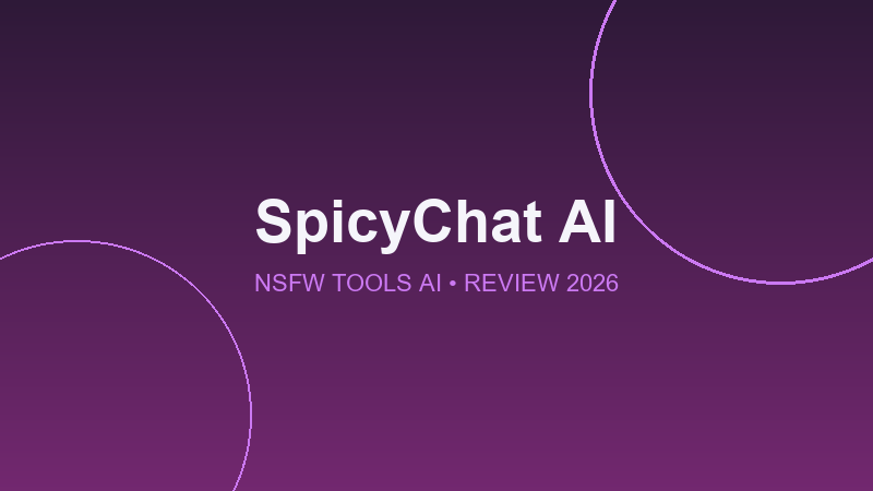 SpicyChat AI – Free NSFW Character Chat with a Massive Library